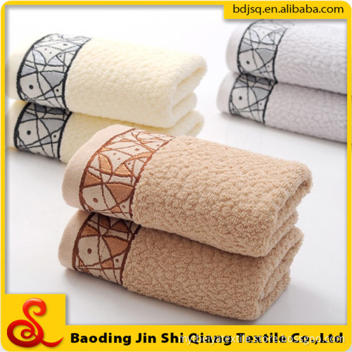 cheap100% cotton bath towel set 35x75 + 70*140 for bathroom